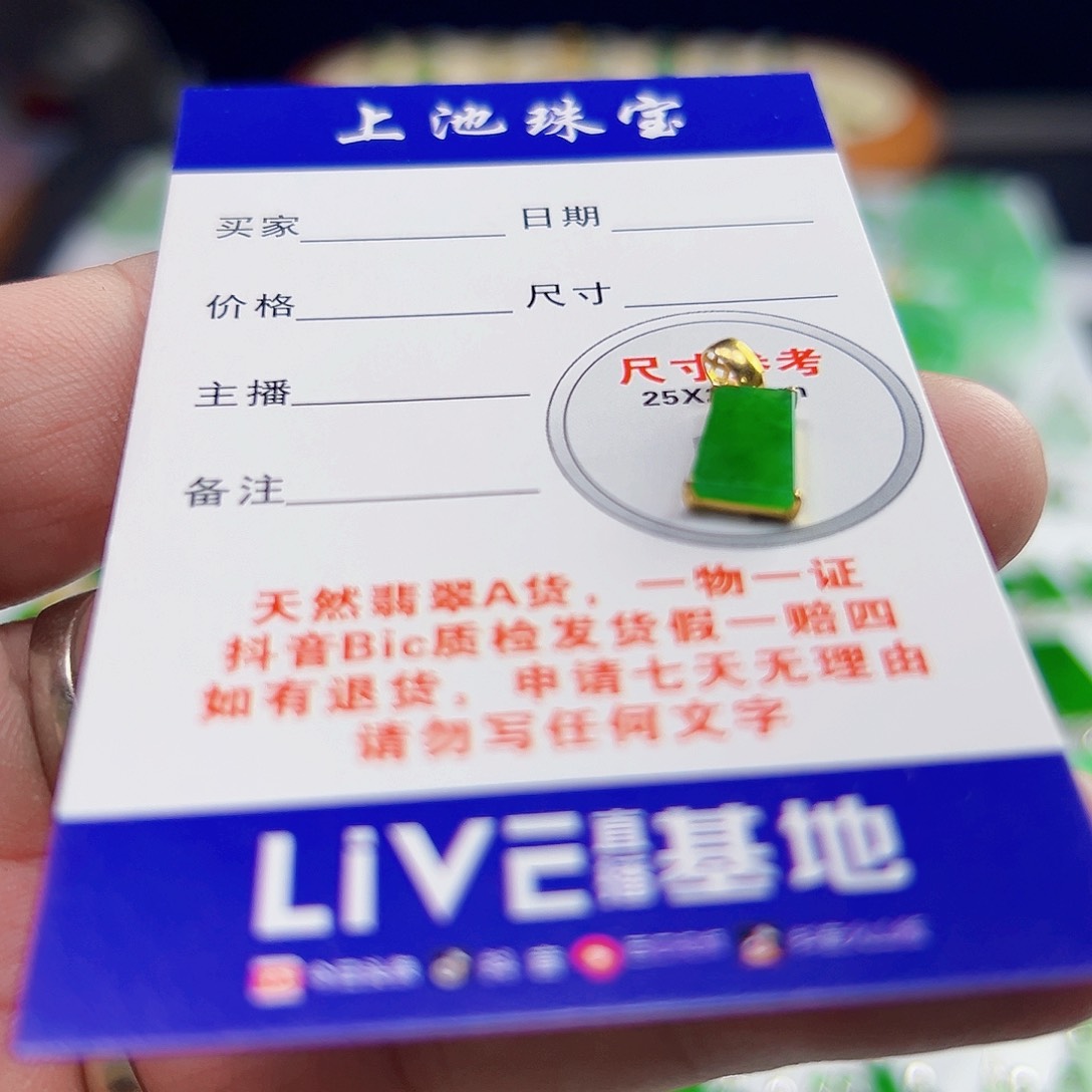 颈饰18K金镶嵌翡翠翡翠