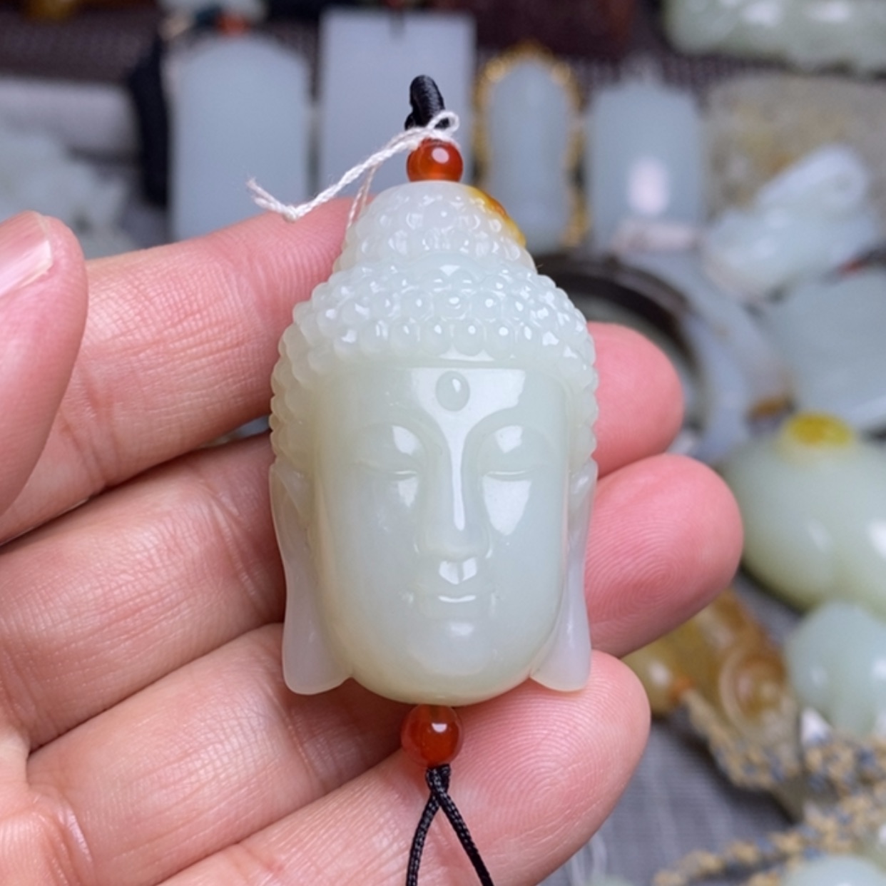 【闪购商品】和田玉（糖玉）颈饰未镶嵌
