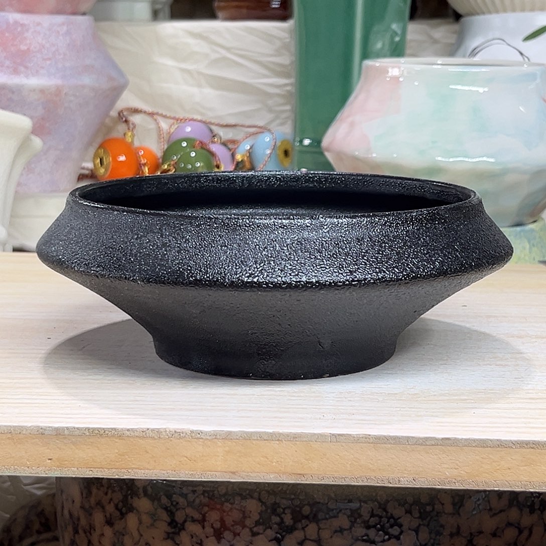 陶瓷绿植多肉微瑕花盆外口径：15*7无孔