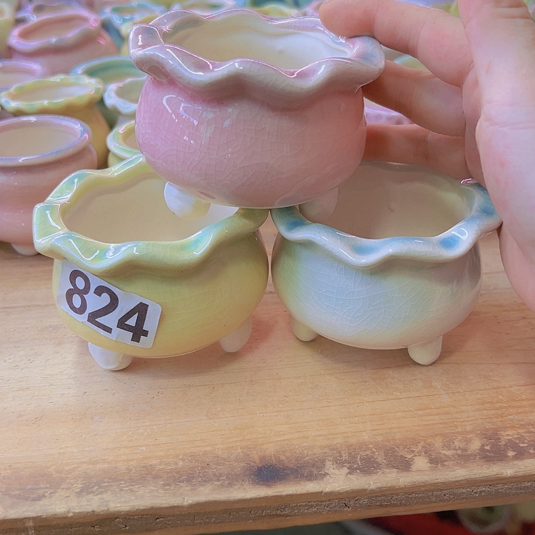 陶瓷花盆当场满12包邮