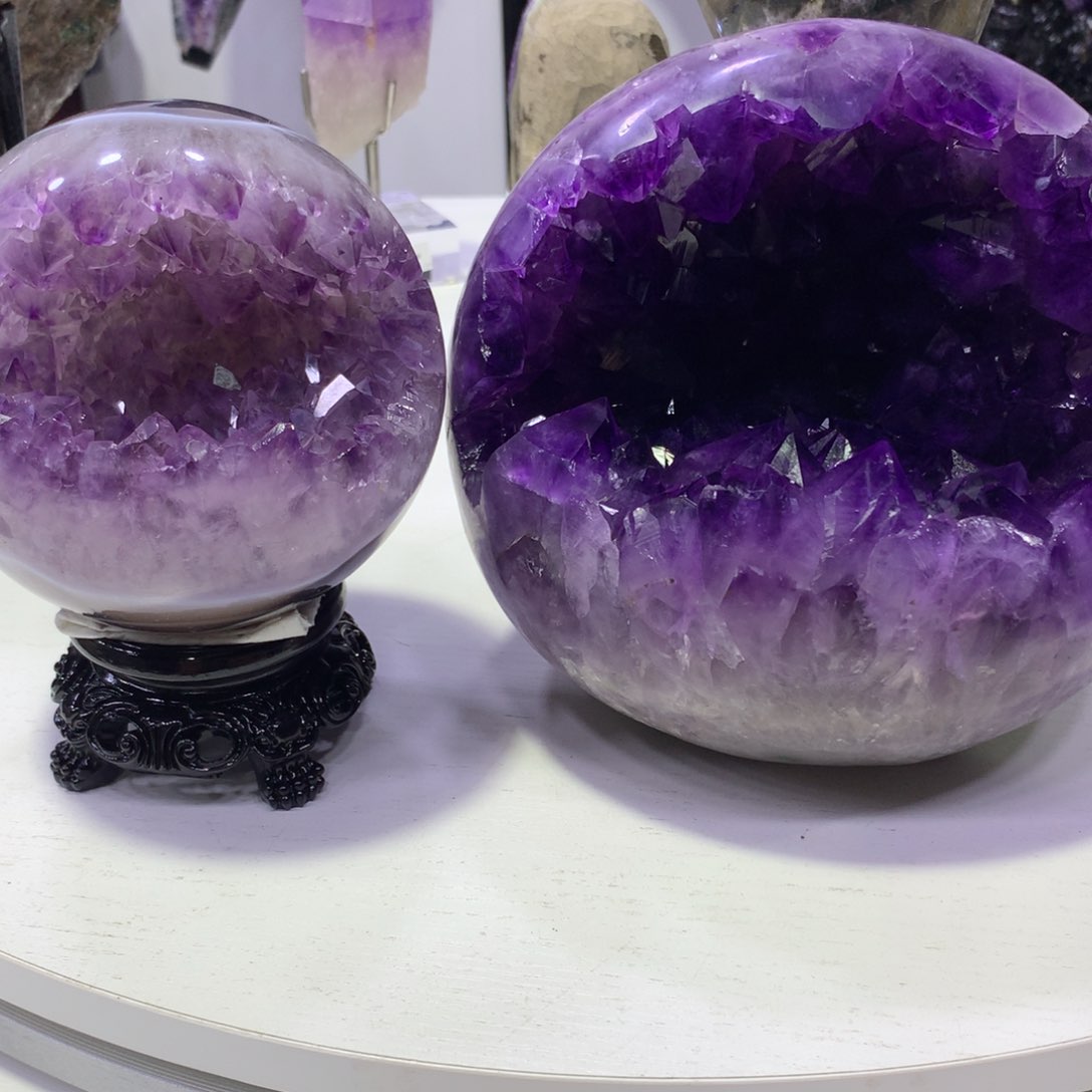 未镶嵌珠宝半成品紫晶紫晶168