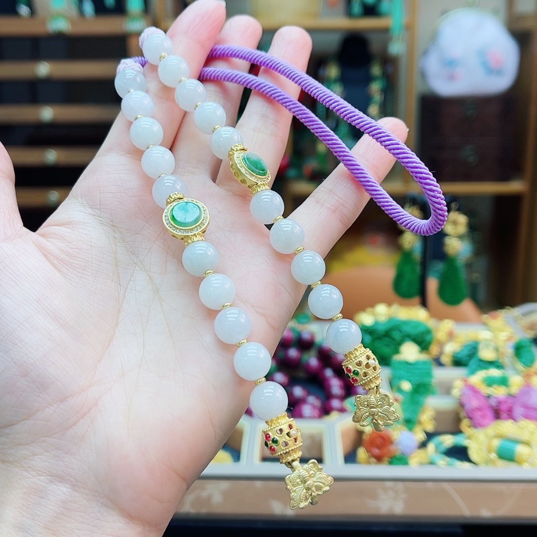 颈饰合金翡翠48小时鉴赏期1