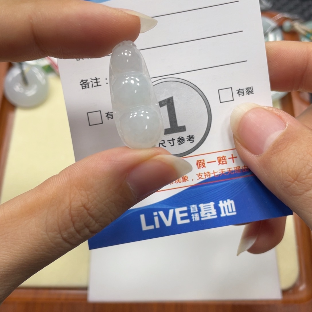 翡翠颈饰未镶嵌翡翠吊坠x 7430