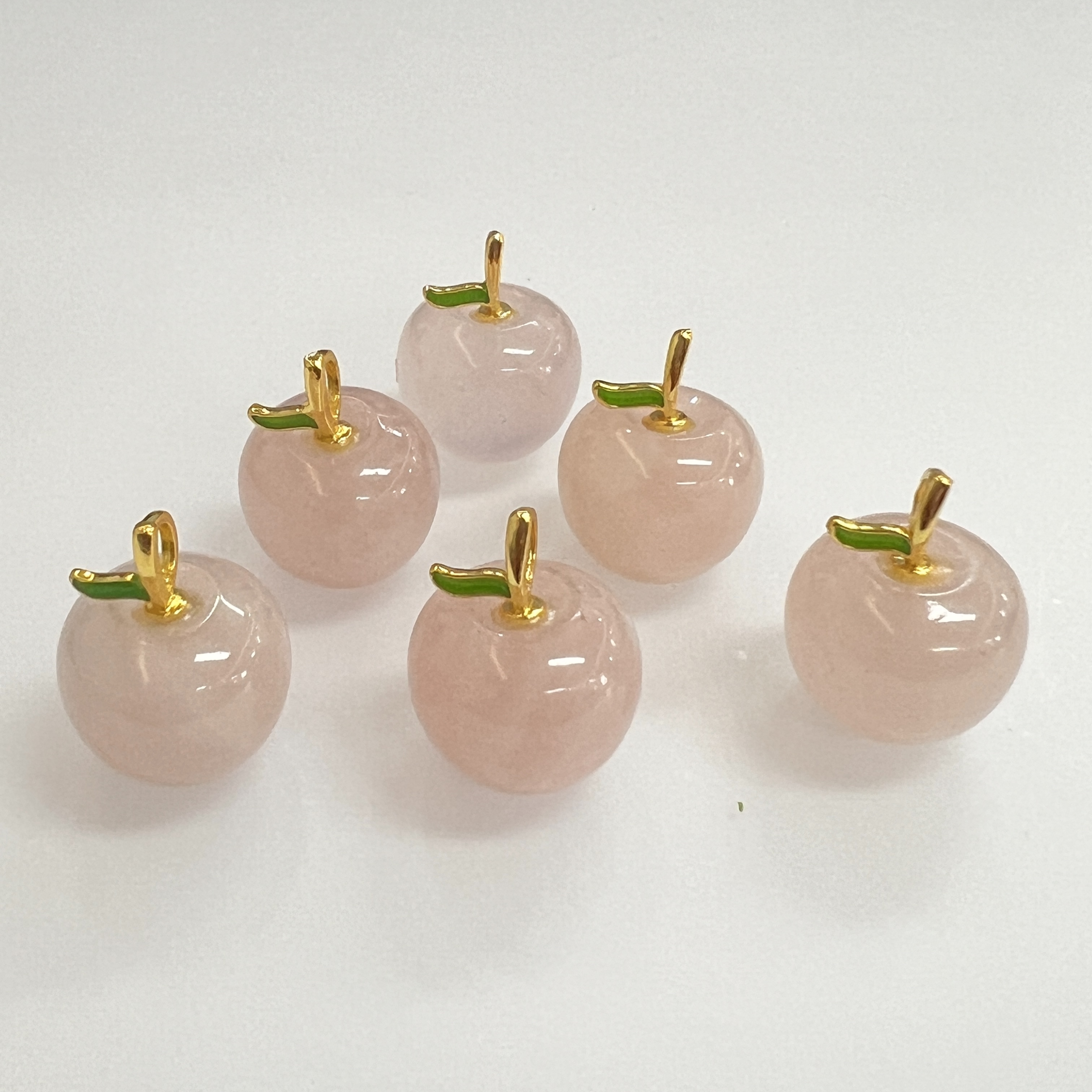 粉晶苹果吊坠*（多样性发一件）
