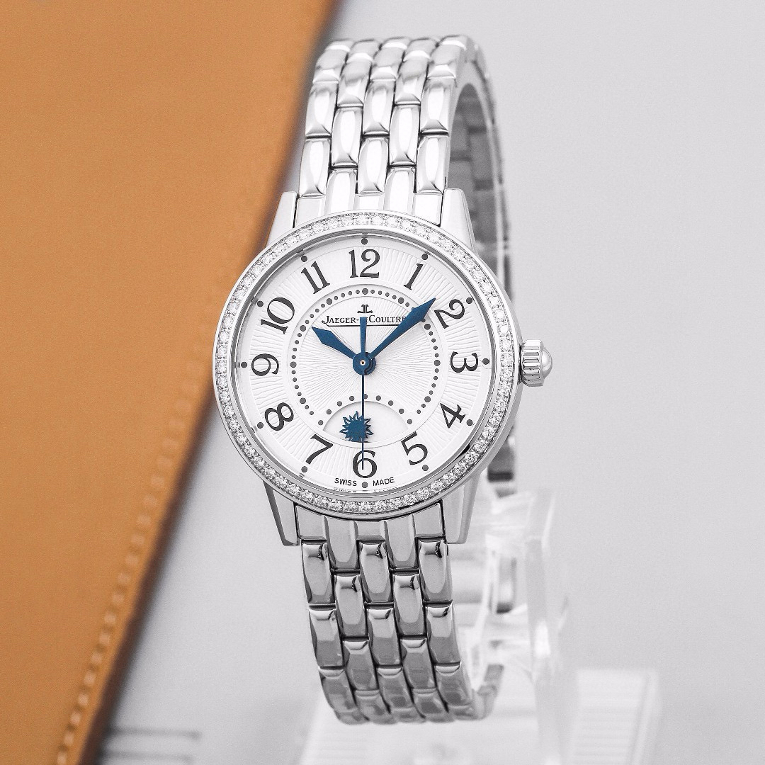 99新 Jaeger-LeCoultre/积家 麦麦推荐积家约会29mm单表原钻钢带