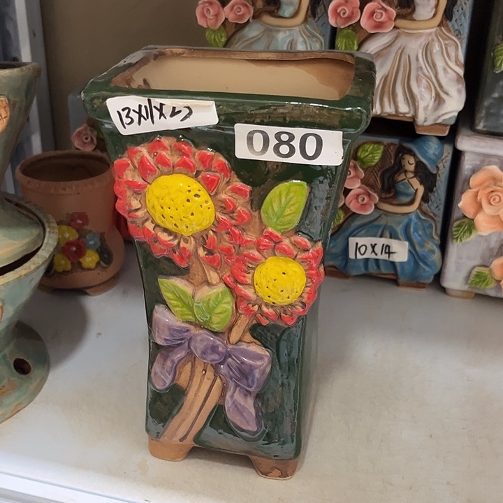 粗陶材质多肉花盆