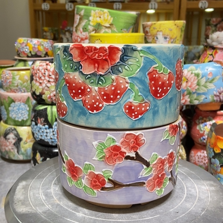 景德镇艺术手绘作品