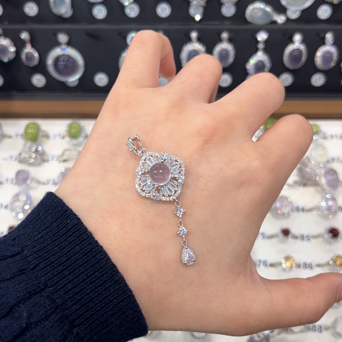 夏***_戒指萤石银S925镶嵌