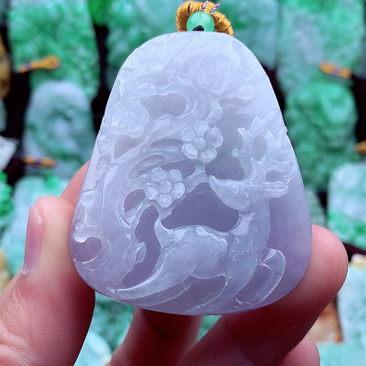 翡翠吊坠(不含链)未镶嵌你****呀