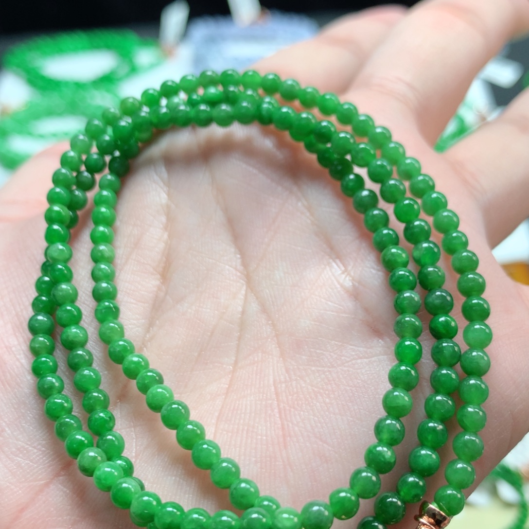 翡翠未镶嵌手链翡翠