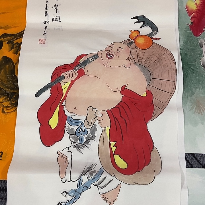 小周画廊的直播间