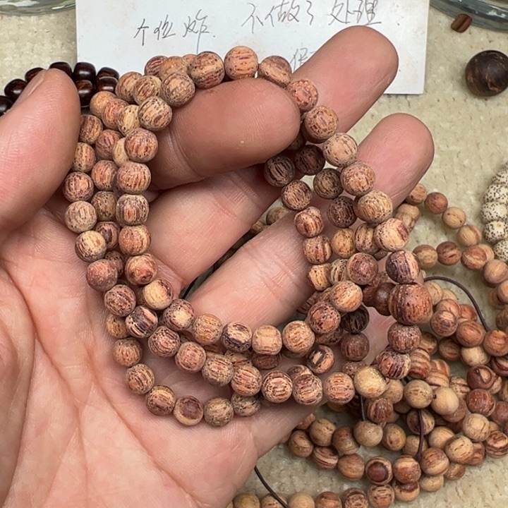 降真香手串/手链06*108圆珠白油通货