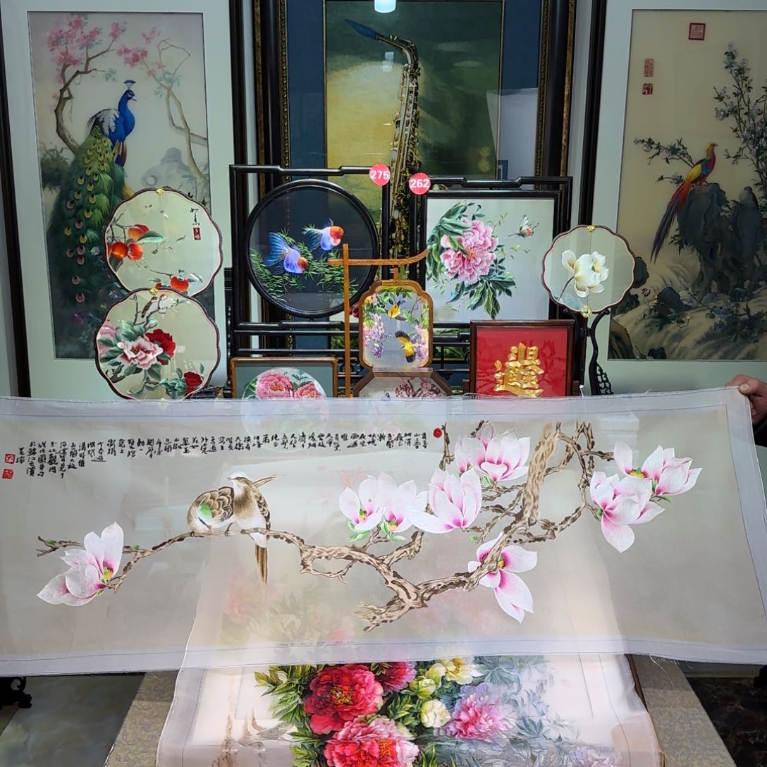 刺绣刺绣工艺精湛