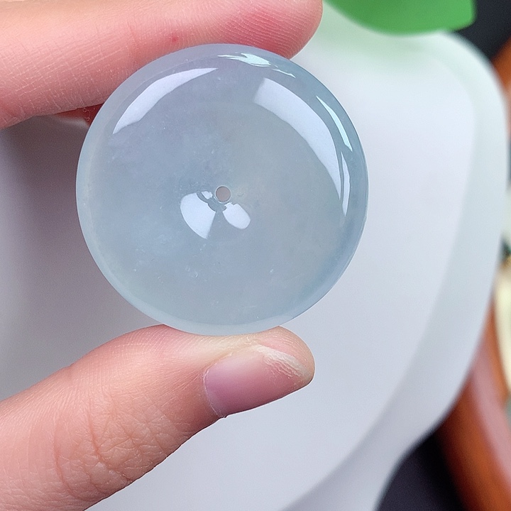 颈饰未镶嵌翡翠33.8-6.2mm