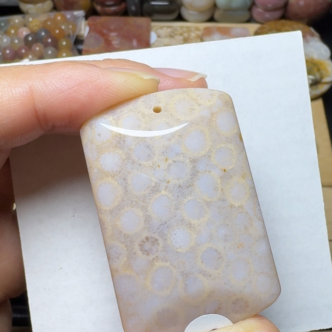 硅化玉藕粉，高枕无忧未镶嵌