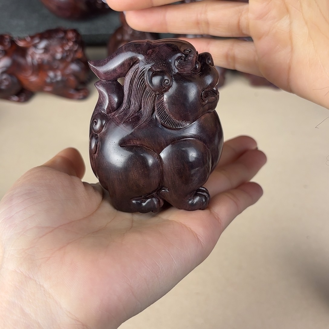 黄花梨/降香黄檀把件食**醉把件