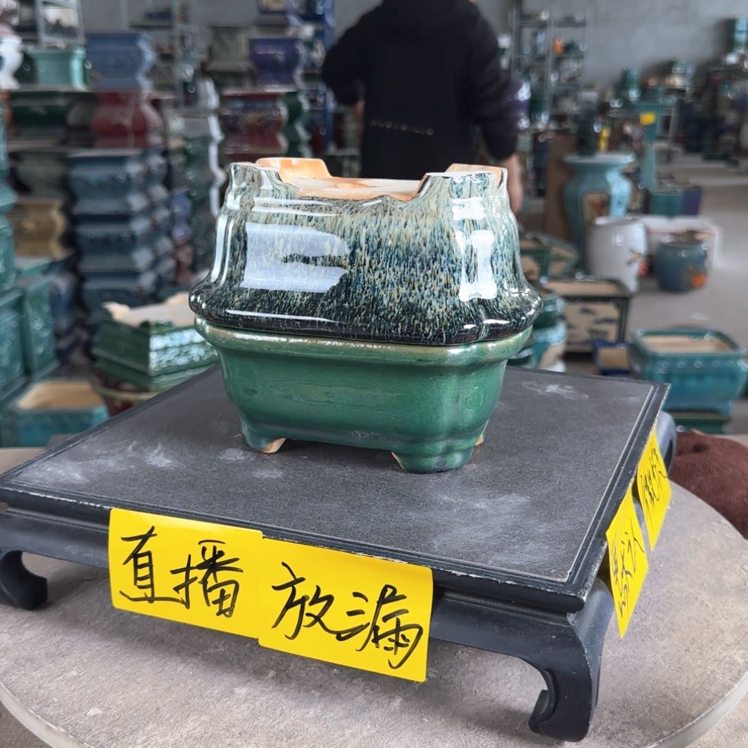 陶。一风堂石湾花盆