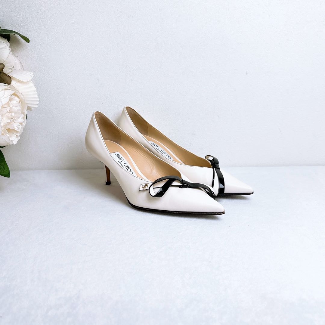 99新/Jimmy Choo/周仰杰/高跟鞋/37码/Bk249