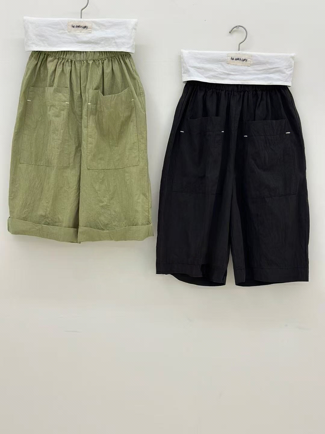 【奈野喜】韩国东大门正品 /小花家六分裤【NO退NO换】