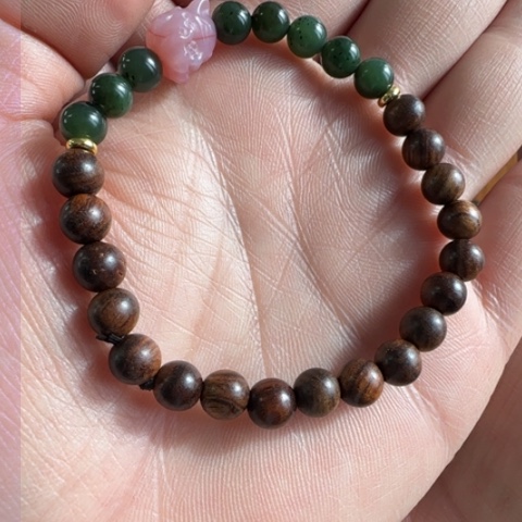 和田玉（碧玉）颈饰未镶嵌随机发1条