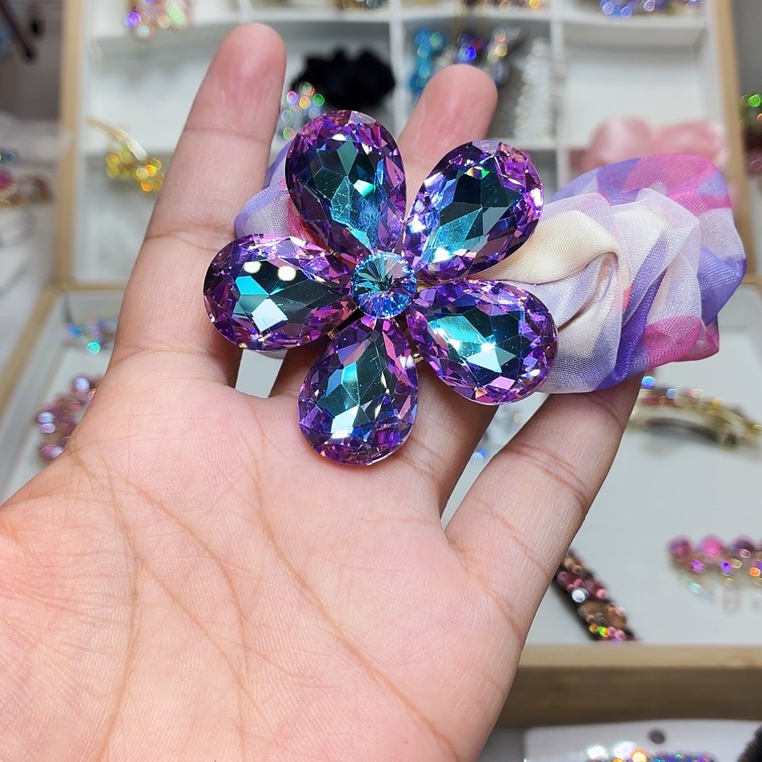 皮质铁合金发饰发夹发夹