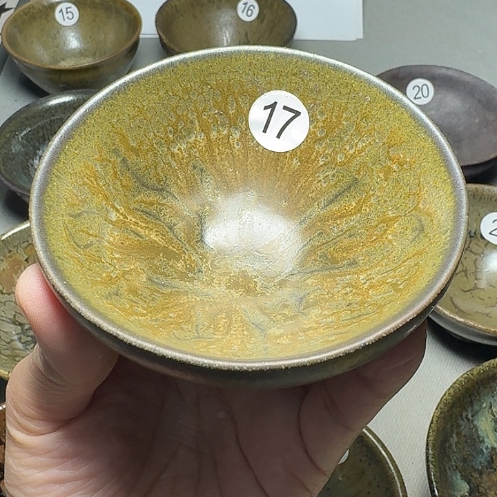 茶盏17 坚记茶盏摆件