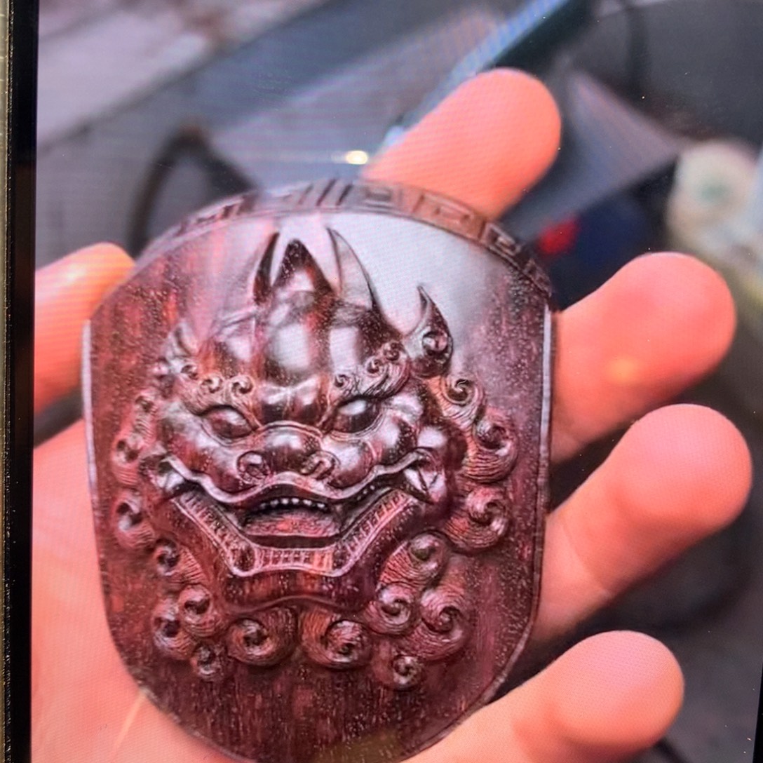 小叶紫檀手串/手链琴头手把件