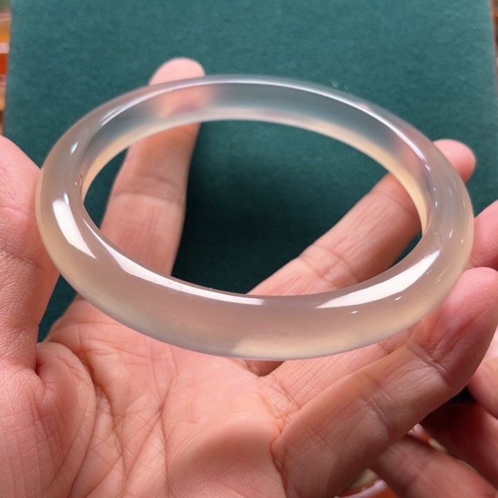 玛瑙/玉髓手镯未镶嵌叶*子