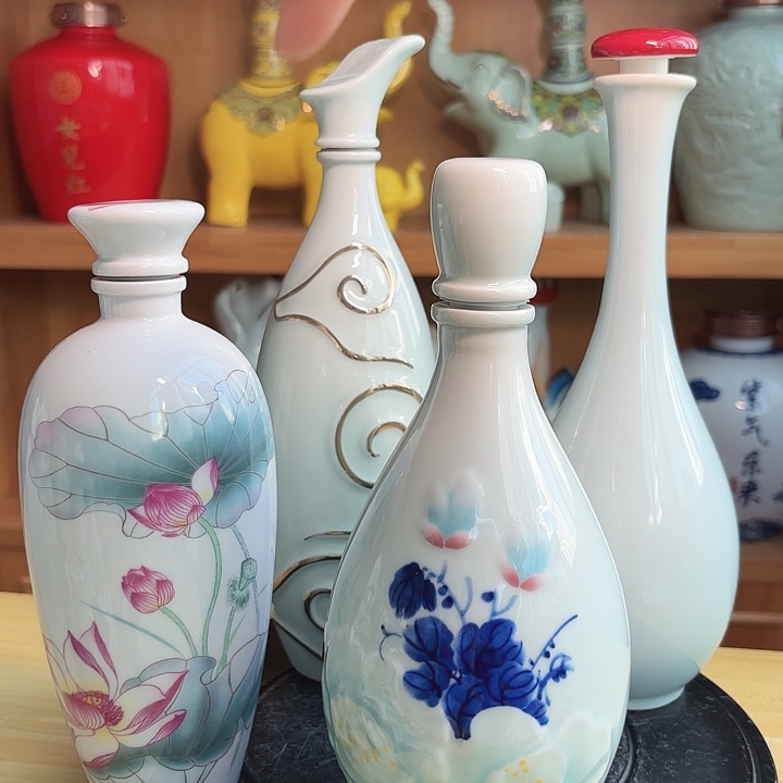 1斤酒瓶4个 福利价