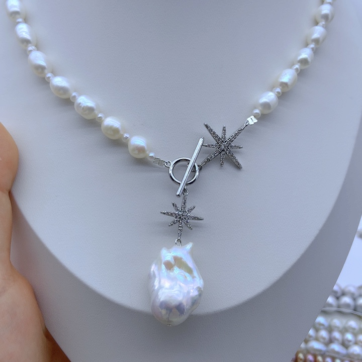 淡水珍珠颈饰未镶嵌