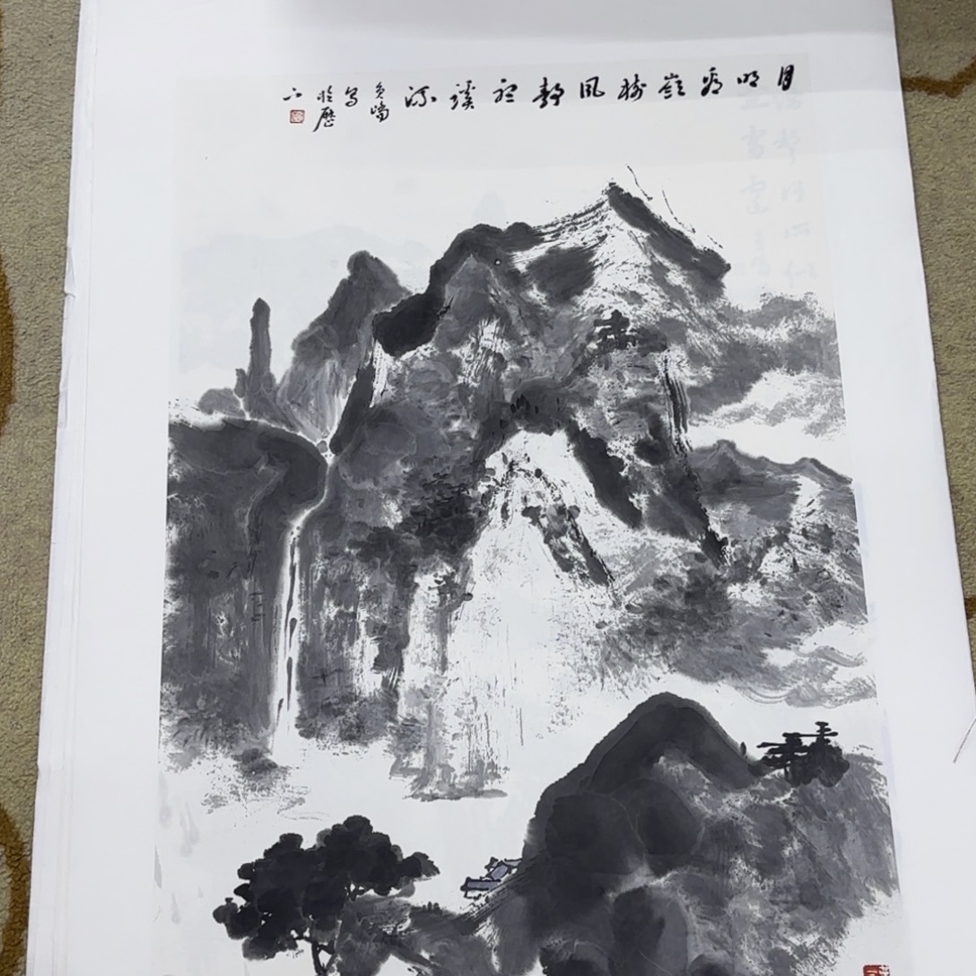 国画国画老师作品刘