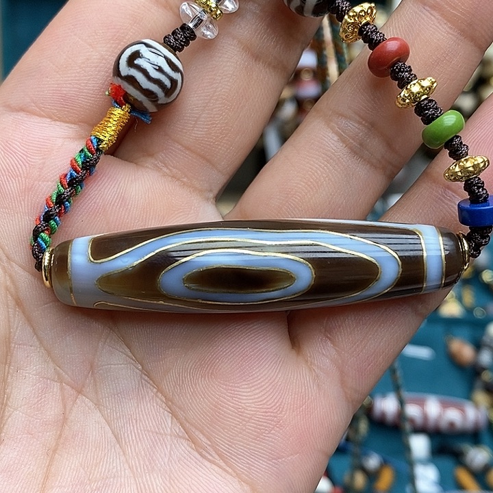 玛瑙/玉髓颈饰合金