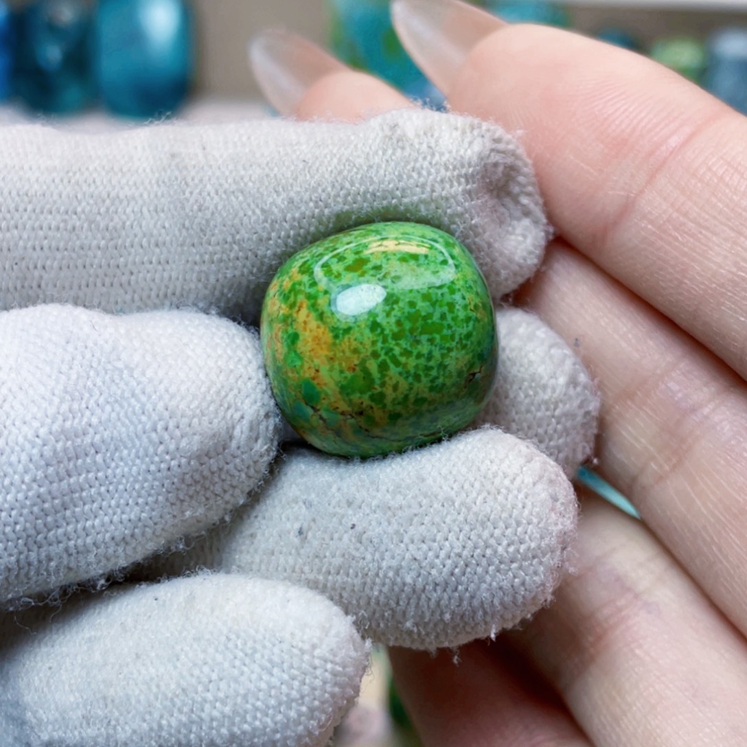 小***藕绿松石未镶嵌配饰