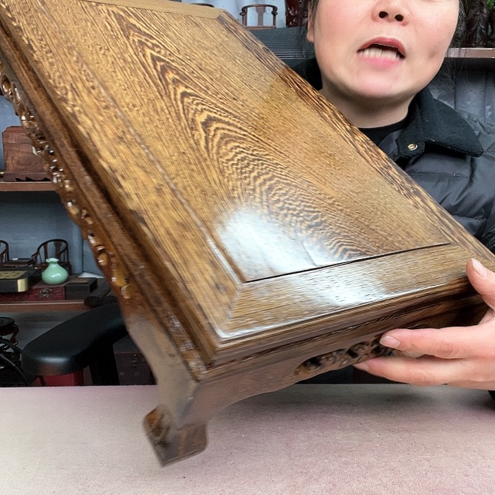 乌木类端景台小李子红木工艺品0011