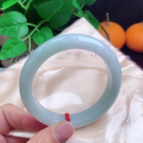翡翠手镯未镶嵌   正圈58.7