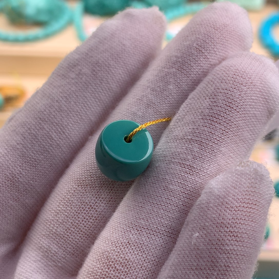 绿松石珠宝奇石未镶嵌10.9