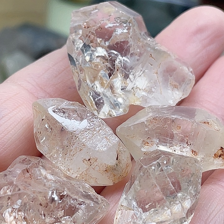 银S925镶嵌大型摆件（非配饰）水晶17红泥