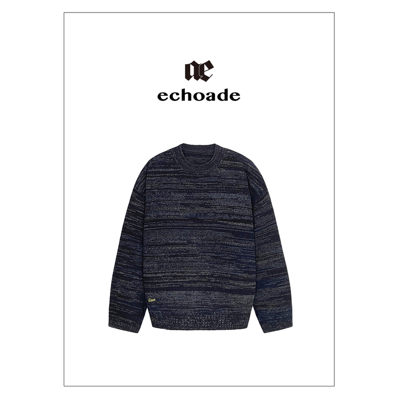 【茉舍】ECHOADE 轻盈软糯多色层次感针织毛衣EA254M1319-980