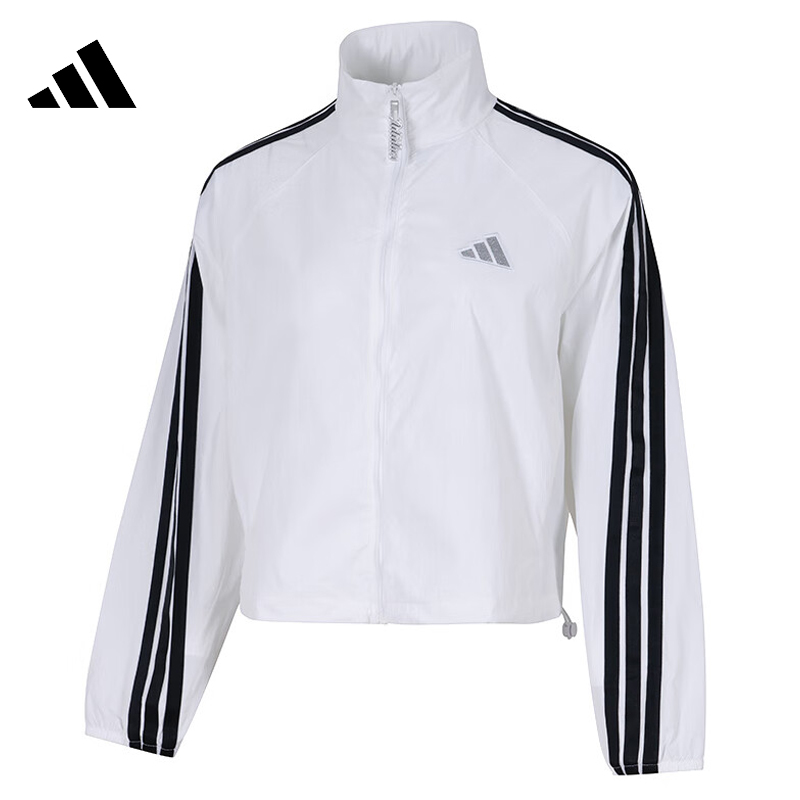 adidas阿迪达斯【吾】女子运动休闲夹克外套KC0181