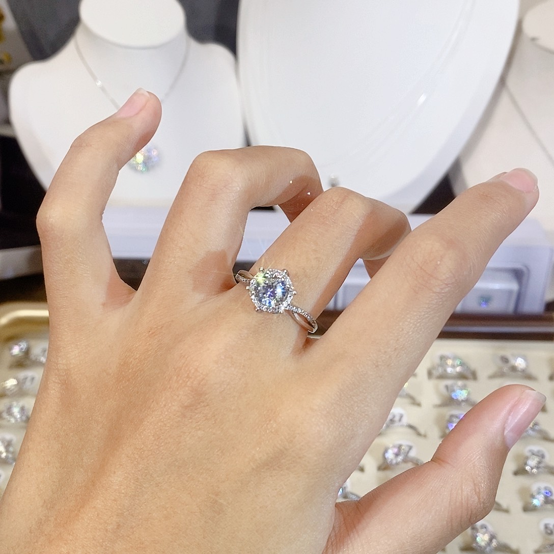 925银合成碳硅石王室装园15