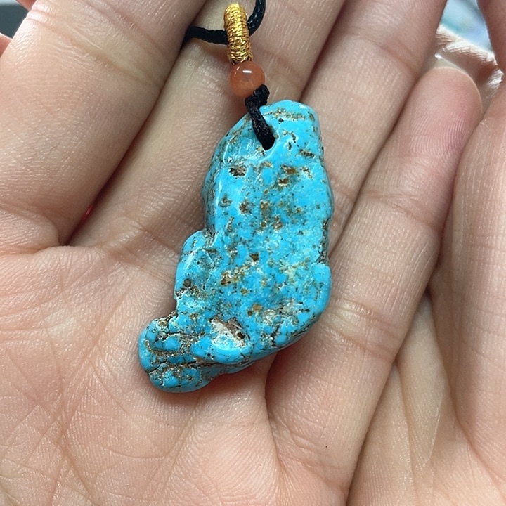 未镶嵌绿松石珠宝奇石