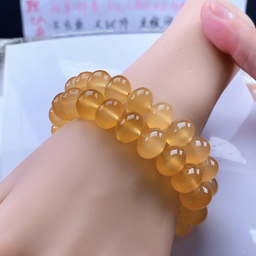 玛瑙/玉髓未镶嵌手链