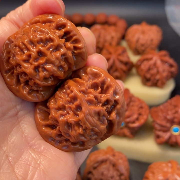 不***语核桃手串/手链工艺核桃