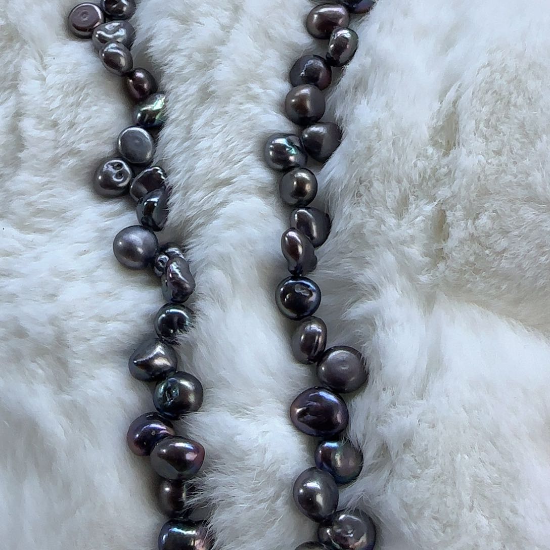 未镶嵌项链定制586淡水珍珠