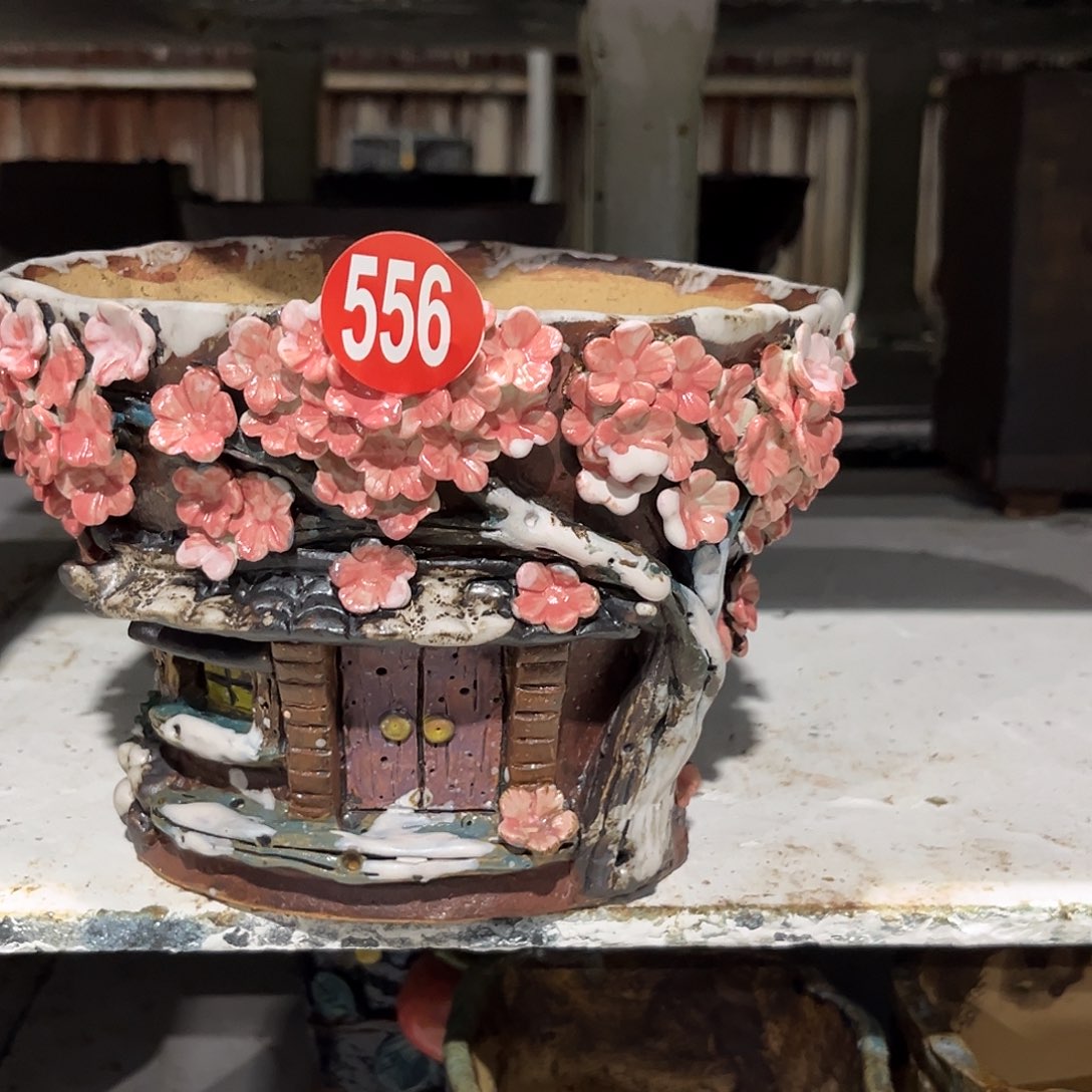 556特价号陶然花器多肉植物手工花盆