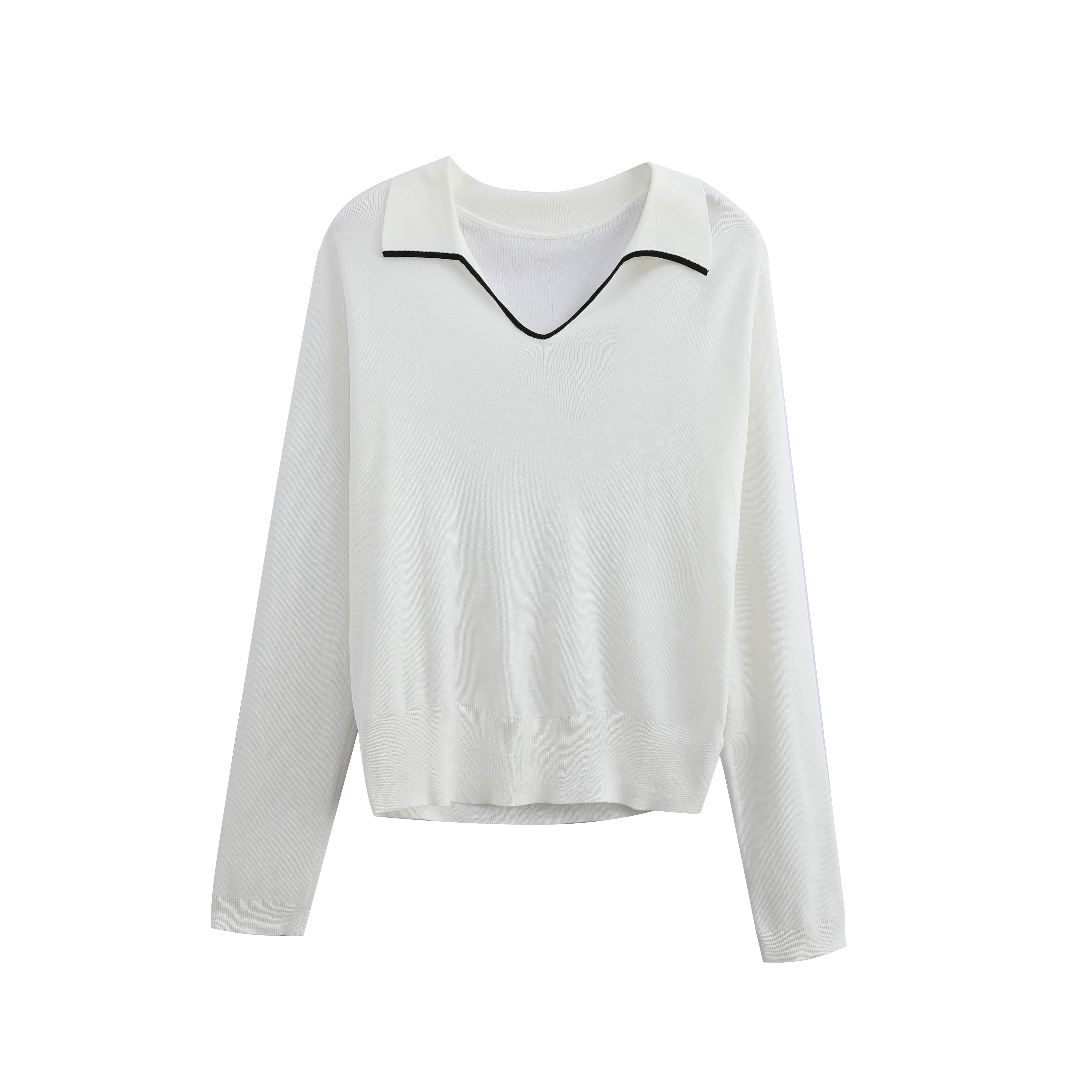 39996常【多斯订单】设计感气质宽松套头款打底衫毛针织衫长袖2345