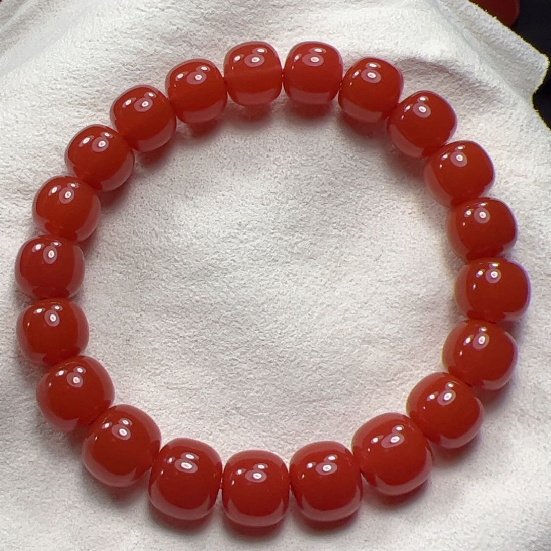 南红玛瑙珠子未镶嵌