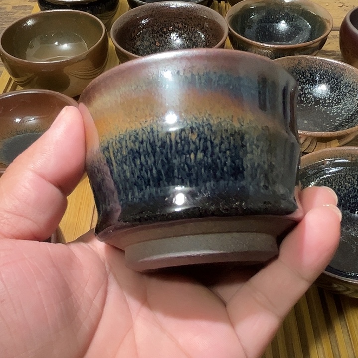 传统原矿釉柴烧建盏