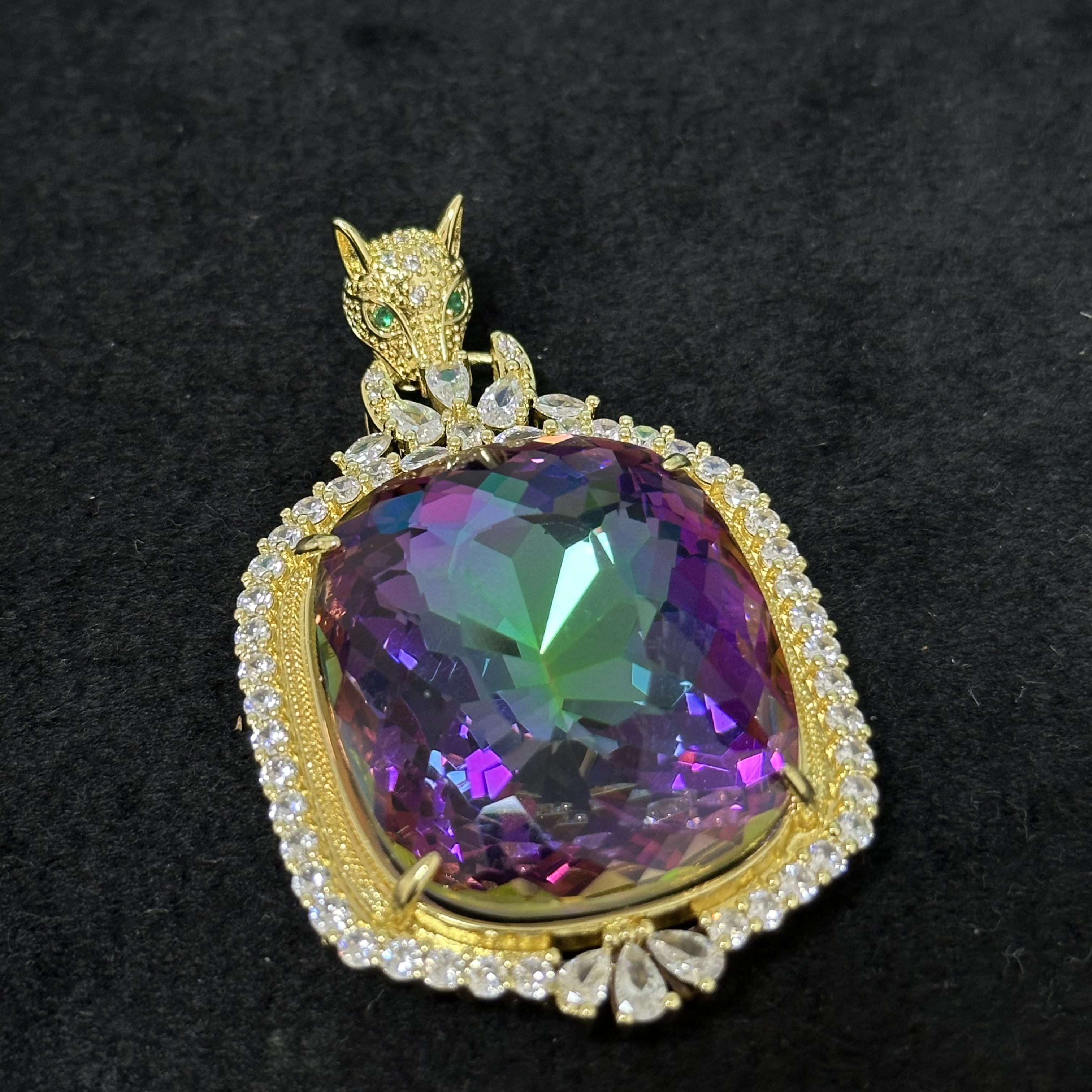 叶安高定-馆藏轻奢高定吊坠-DZ0104