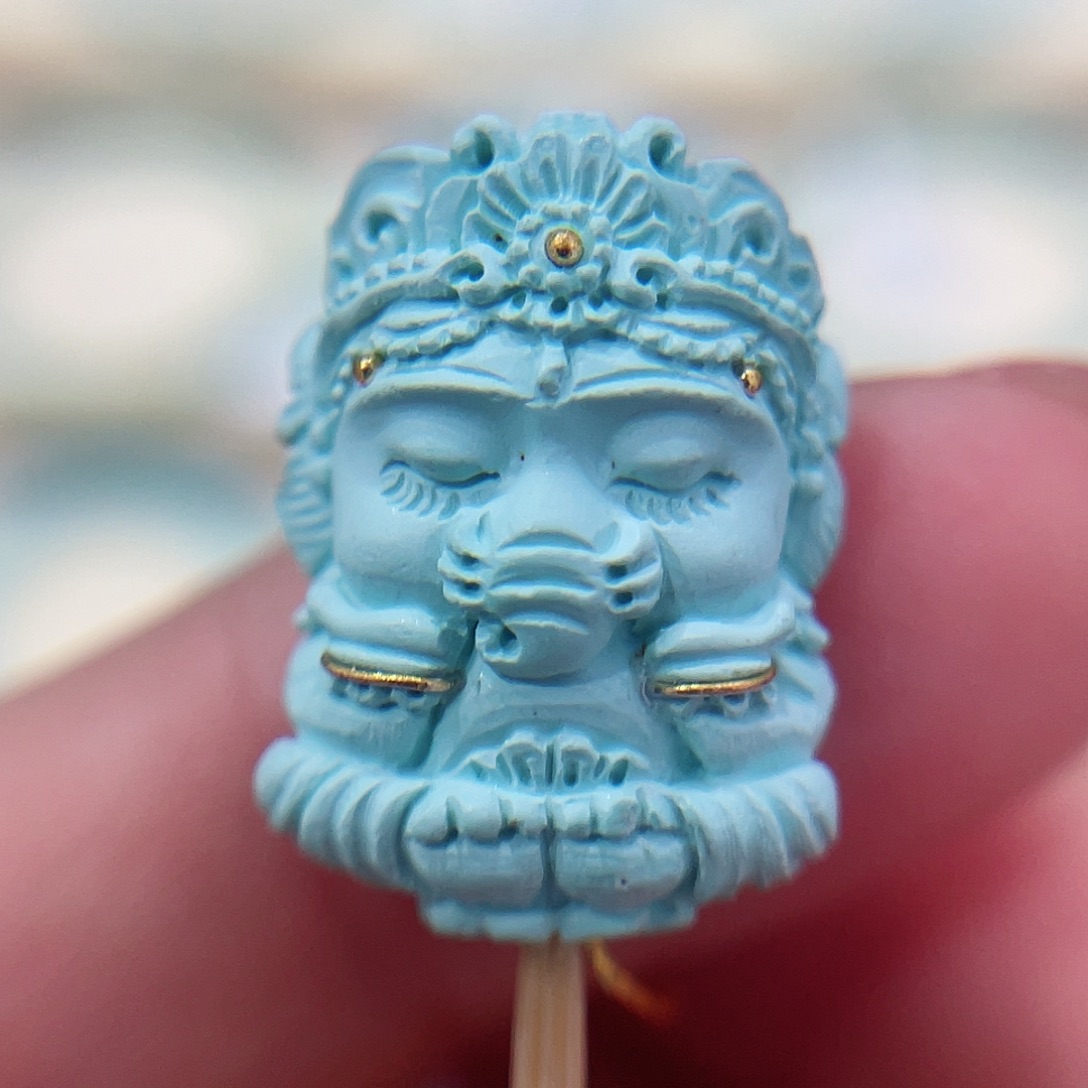 未镶嵌绿松石珠宝奇石